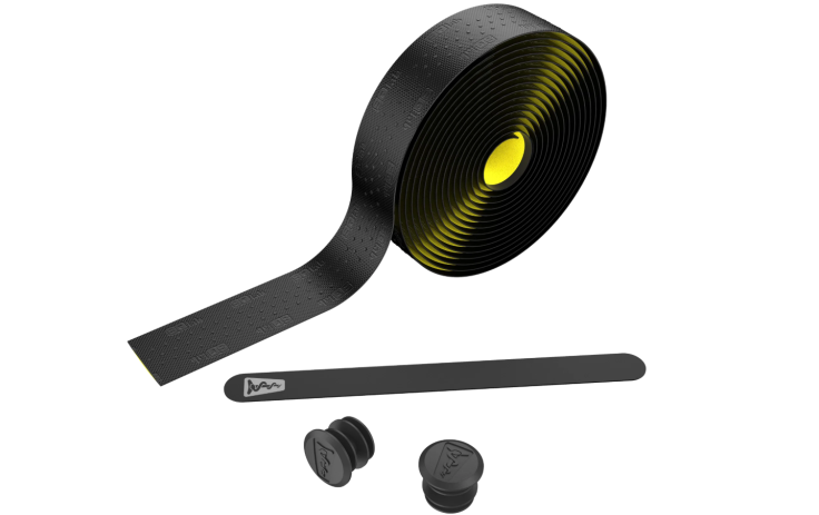 SQB Gravel Handlebar Tape 714, juoda vairo juosta