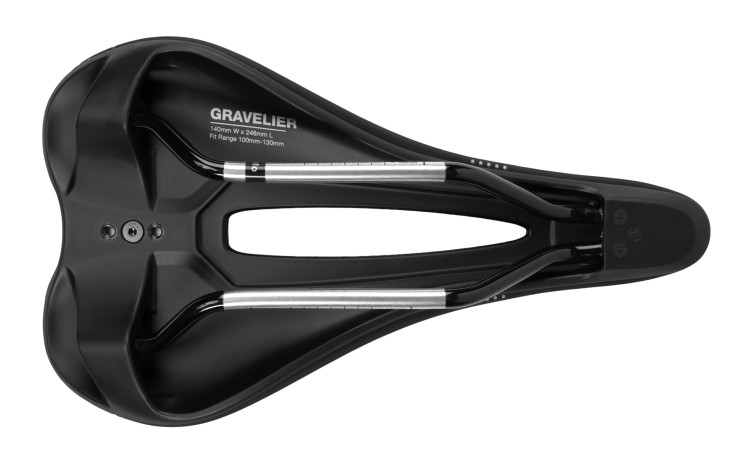 WTB Gravelier Medium Cromoly balnelis, juoda