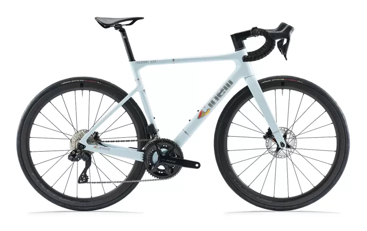 BIKE PRESSURE ADR SUNFADED LASER BLUE SHIMANO 105 DI2 12V