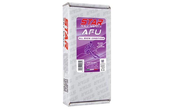 Star Ski Wax AFU Vaškas kalnų slidėms 250 g, universalus, visoms oro sąlygoms