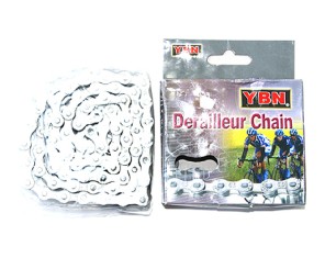 YBN S20 RB Grandinė 5-6 pavarų, 1/2 x 3/32, 116L, nerūdijanti