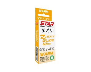Vaškas slidėms Star Ski Wax Next Glide Warm Vaškas slidėms Star Ski Wax Next Glide Warm
