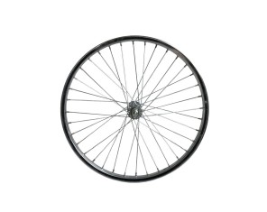 Shining 7A Nut Ratas priekinis 20 406 x 24, 9 x 100 mm su veržlėmis, be QR, 36H, plieninis ratlankis