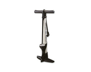Giyo GF-35P Pompa pastatoma 160 psi-11 atm, manometras, universalus antgalis, plastikinė Giyo GF-35P Pompa pastatoma 160 psi-11 atm, manometras, universalus antgalis, plastikinė