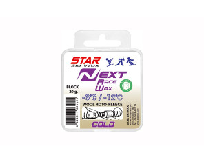 Star Ski Wax Next Cold Block Vaškas slidėms Befluoris, kietas, 20 g, -6° -12°C Star Ski Wax Next Cold Block Vaškas slidėms Befluoris, kietas, 20 g, -6° -12°C