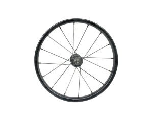 Shining 7A NUT Ratas priekinis 16 305 x 24, 9 x 100 mm su veržlėmis, be QR, 16H, plieninis ratlankis