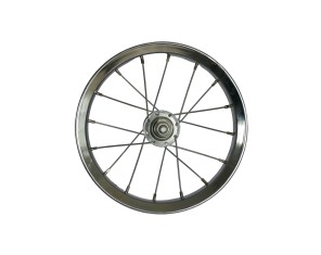 Shining 7A NUT Ratas priekinis 12 203 x 24, 9 x 100 mm su veržlėmis, be QR, 16H, plieninis ratlankis