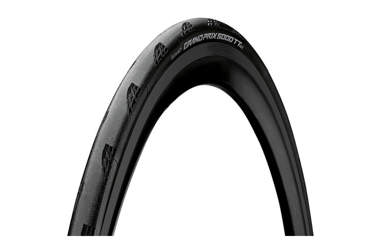 Continental 700 x 28C Grand Prix 5000 TT TR Padanga dviračiui 28-622, BlackChili compound, Vectran Breaker apsauga nuo pradūrimo, 250 g, 220 TPI, sulankstoma, bekamerinė