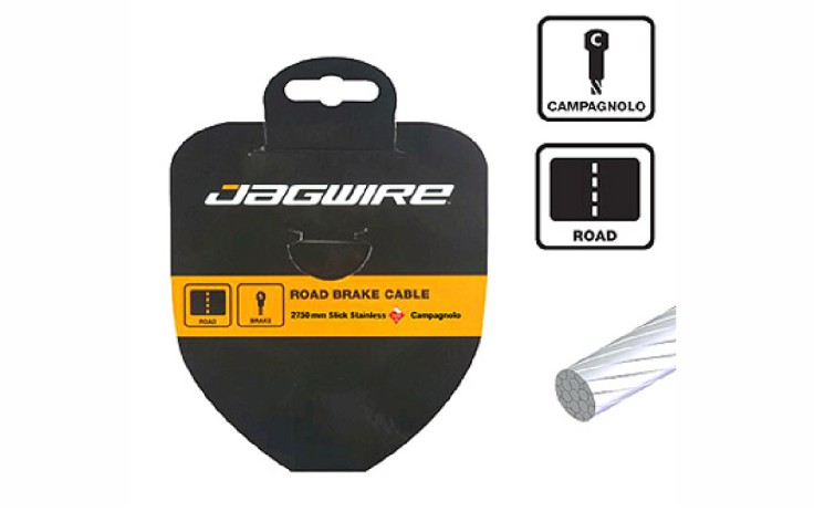 Jagwire Road Stabdžių trosas 1.5 x 2750 mm, nerūdijantis, Campagnolo