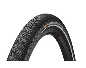Continental 26 x 1.90 Top Contact Winter II ECE-R75 Padanga dviračiui 50-559, VectranBreaker apsauga nuo pradūrimo, atspindinti juosta, 610 g, 60 TPI, e-bike 50 km/h, sulankstoma, geriausiai veikia nuo -25 C iki +7C