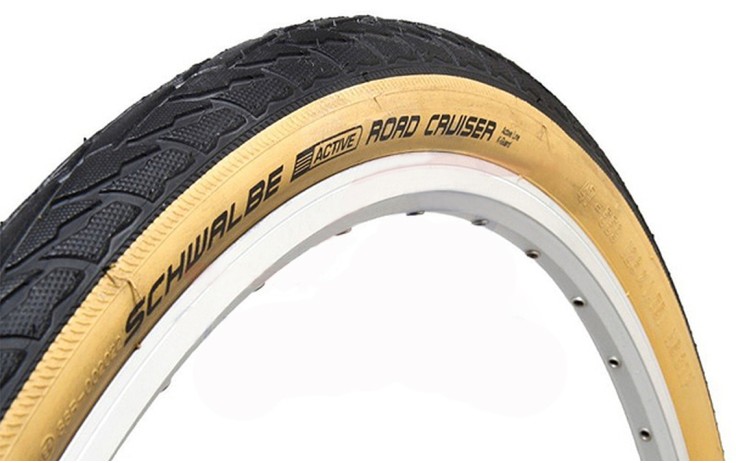 Schwalbe 28 x 1.75 Road Cruiser Padanga dviračiui 47-622, Active Line, apsauga nuo pradūrimo K-Guard, gumos mišinys Basic Compound, 800 g, 65 PSI, 50 TPI