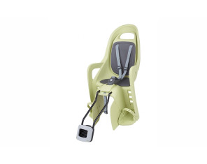 Polisport Groovy Maxi FF 29 Kėdutė vaikui Vaiko masė 9 - 22 kg, žalia, tvirtinama prie rėmo 28 - 40 mm, 3.79 kg, idealiai tinka 29 dviračiams arba dviračiams mažesniu rėmu
