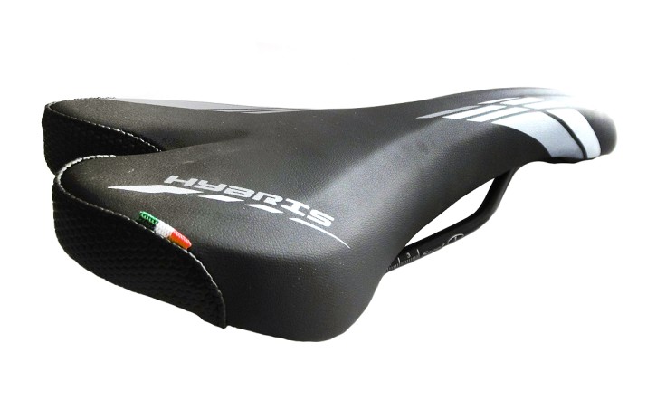 Selle Monte Grappa Hybris Balnelis 280 x 150 mm, juodas sidabrinis