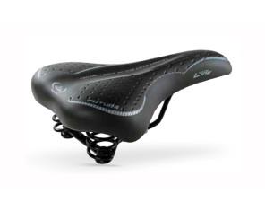 Selle Monte Grappa Future Man Balnelis 275 x 170 mm, su spyruoklėmis ir laikikliu, juodas