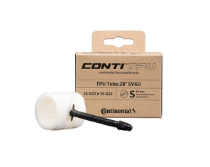 Continental 700 x 25/35C Presta 60 mm TPU Kamera dviračiui 25/35-622, 35g
