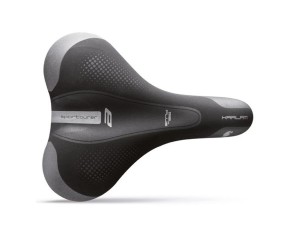 Selle Italia Sportourer Kaalam Gel E-bike S Balnelis 267  x 210 mm, rail FeC alloy, S, Elastomer, Gel, Soft-Tek, Hi-Viz, E-bike, 478 g