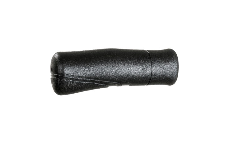 Herrmans Moza Vairo rankenėlė 90 mm, guminė, juoda