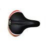 Selle Monte Grappa America Balnelis 265 x 215 mm, su spyruoklėmis, juodas raudonas