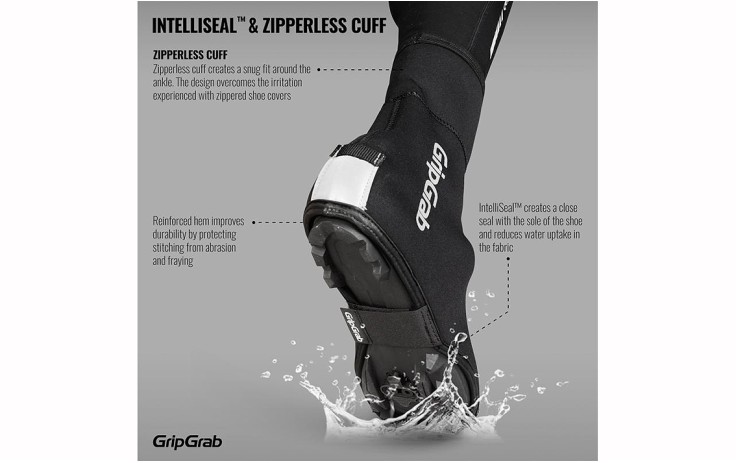 GripGrab Arctic X Waterproof Deep Winter MTB/CX XL 44-45 GripGrab antbačiai antbačiai yra ypatingai tvirti ir  pritaikyti važinėjimui bekele. Vieni šilčiausių antbačių visoje rinkoje, pagaminti iš 4 mm storio neopreno, neperšlampantys, idealiai tinkantys 