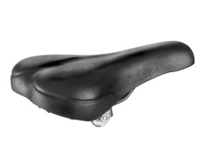 Selle Monte Grappa Mega PU Balnelis 280 x 160 mm, juodas