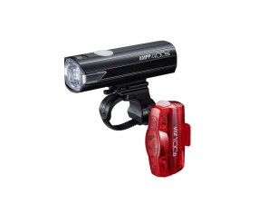 Žibintų komplektas Cat Eye AMPP200 II / ViZ100 II (USB-C/USB-C) Žibintų komplektas Cat Eye AMPP200 II / ViZ100 II (USB-C/USB-C)