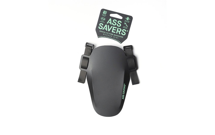 Ass Savers Mudder Mini Black Skydelis priekinis 90 x 170  mm, rigid šakėms, padangoms nuo 32 iki 55 mm, 0.8 mm polipropilenas