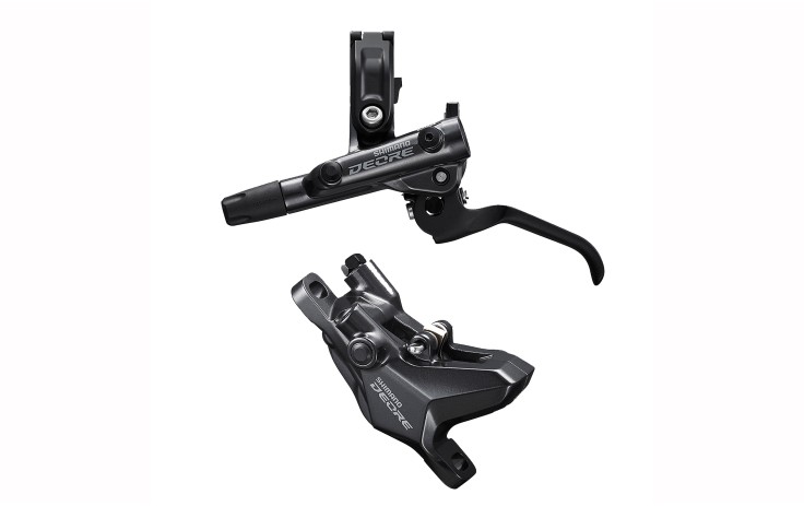 Shimano BR-M6100 Deore Stabdžiai hidrauliniai diskiniai priekiniai, 1000 mm žarnelė