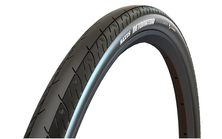 Maxxis 700 x 23C Detonator Padanga dviračiui 23-622, 300 g, single compound, 100 PSI, 60 TPI