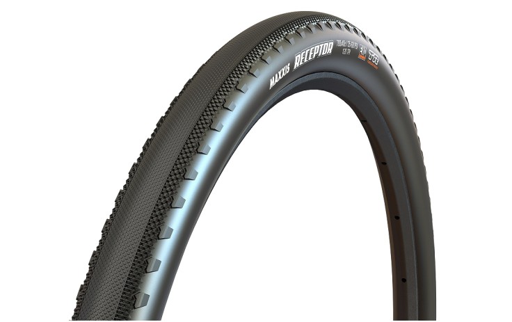Maxxis 700 x 40C Receptor TR Padanga dviračiui 40-622, 429 g, dual compound, apsauga nuo pradūrimo EXO, 120 TPI, sulankstoma, bekamerinė