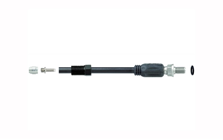 Jagwire Sport DOT SRAM Guide RSC Hidraulinių stabdžių žarnelė 2000 mm ilgio žarnelė su priedais prijungti prie rankenėlės ir suporto. Tinka SRAM® Guide RSC (A1), Guide RS (A1), Guide R (A1); Level TL (A1); DB5; Avid® Elixir R, CR, CR Mag, 5, 7, 9, X0, XX 