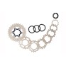 SunRace CSRS0 Žvaigždžių blokas galinis 10 pavarų, 11-28T, alu spider, 250 g