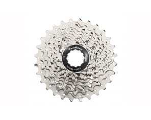 SunRace CSRS0 Žvaigždžių blokas galinis 10 pavarų, 11-28T, alu spider, 250 g