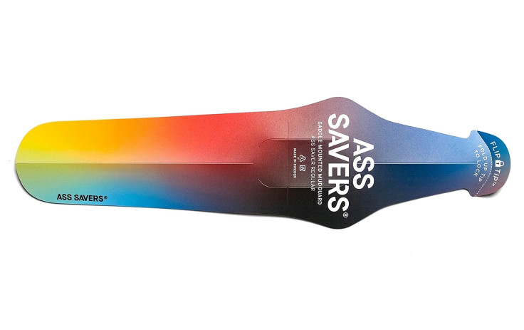 Ass Savers Regular Spektrum Skydelis galinis 380 x 102 mm, tvirtinamas po balneliu, 19 g, 0.8 mm polipropilenas