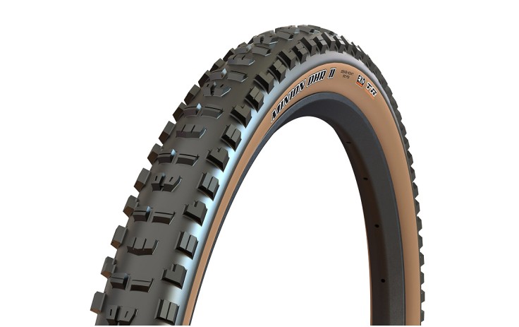 Maxxis 29 x 2.40 WT Minion DHR II TR Padanga dviračiui 61-622, dual compound, Tanwall, apsauga nuo pradūrimo EXO, 1022 g, 50 PSI, 60 TPI, sulankstoma, bekamerinė, E-Bike 25 km/h