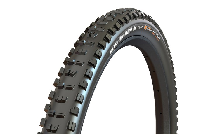 Maxxis 29 x 2.40 WT Minion DHR II TR Padanga dviračiui 61-622, triple compound 3C Maxx Terra, apsauga nuo pradūrimo EXO, 1035 g, 50 PSI, 60 TPI, sulankstoma, bekamerinė, E-Bike 25 km/h