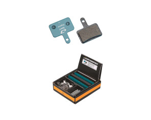 Jagwire Sport Organic Bulk Stabdžių trinkelės D-brake Resin, 25 poros, Shimano MT200, M525, MT400, MT500, M395, M445, M375, T615, M4050, M3050, TX805