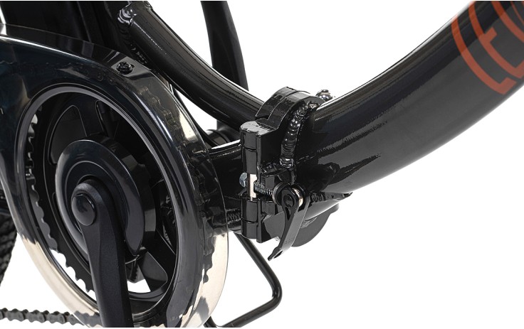 Levit Chilo 3 374 e-Folding 20 Dviratis Uni elektrinis, juodas perlas