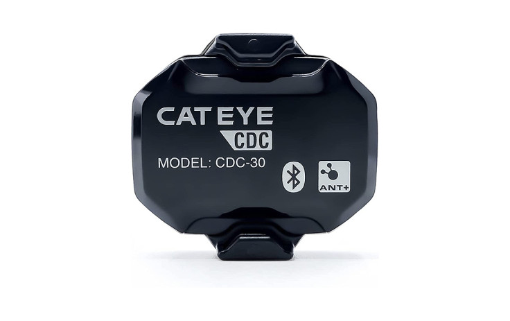 Cat Eye CDC-30 Kadenso jutiklis Bemagnetis, Dual band Bluetooth ir ANT+ technologijos, tinka naudoti su Cat Eye Padrone Digital, Padrone Smart+, Padrone Smart ir Strada Smart spidometrais, IPX7