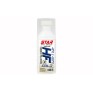 Star Ski Wax HF Warm Vaškas slidėms, skystas 100 ml, 0° -5°C, daug fluoro turintis vaškas sukurtas lenktynėms, naudojami mažai toksiški alkoholiai užtikrina greitą išgaravimą, o tai leidžia greitai bei švariai vaškuoti, šlapiam ir tirpstančiam sniegui, ke