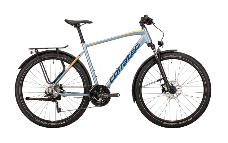 Corratec MTC Elite Gent 29 Dviratis Vyriškas, sidabrinis tamsiai mėlynas, 54 cm