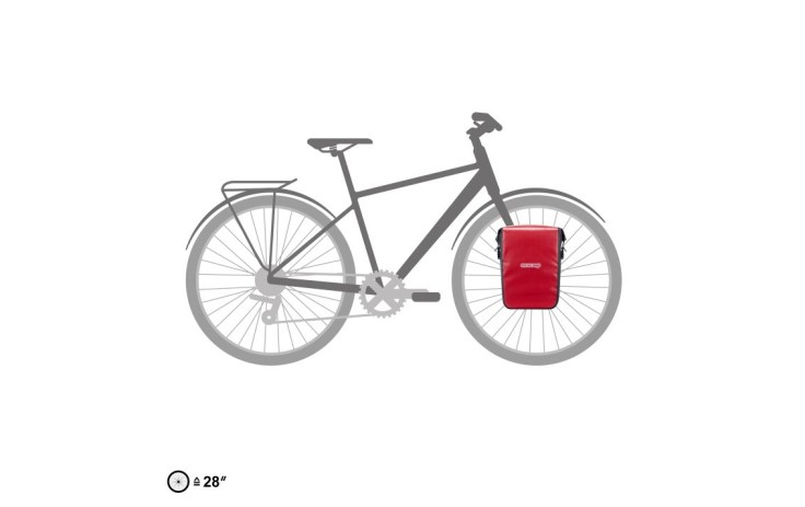 Krepšys Ortlieb Sport-Roller Core Red - Black