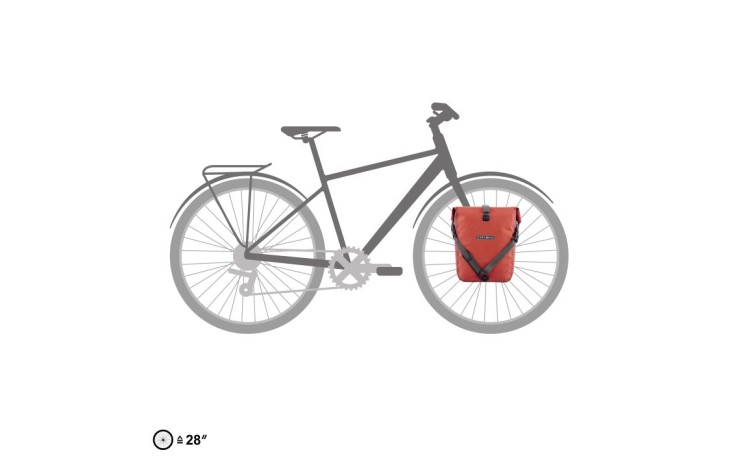 Krepšys Ortlieb Sport-Roller Plus Salsa - Dark Chili