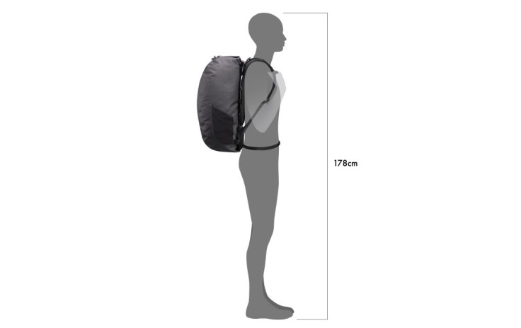 Kuprinė Ortlieb Atrack Metrosphere Back Embossed