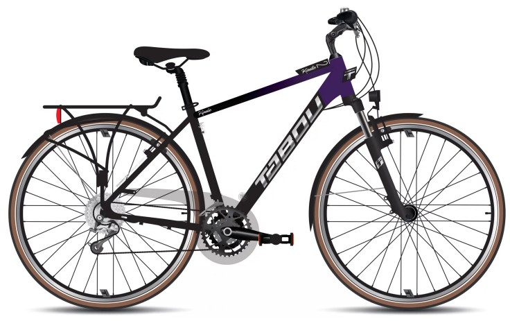 Dviratis Tabou Kinetic 2 black-purple