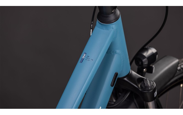 Dviratis Cube Touring ONE Trapeze bluebird'n'grey 2026