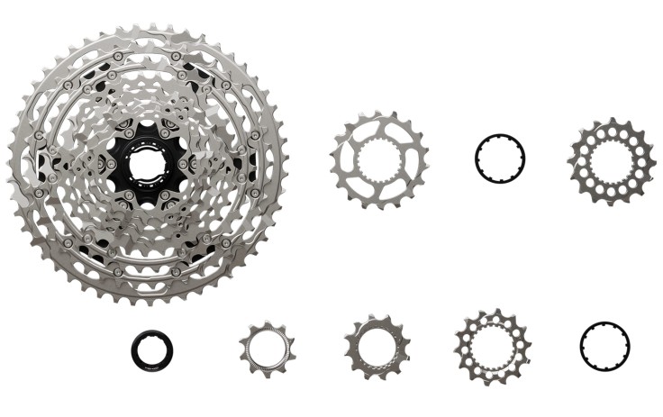 Galinis žvaigždžių blokas Shimano DEORE CS-M6200 12-speed