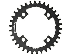 Priekinis dantratis SunRace CRMS66 Steel 64BCD 22T black