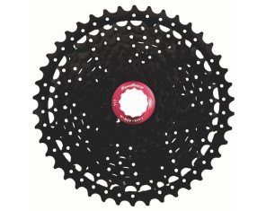 Galinis žvaigždžių blokas SunRace CSRX8 11-speed 11-42T black