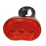 Galinė lempa Azimut Oval 3LED su elementais