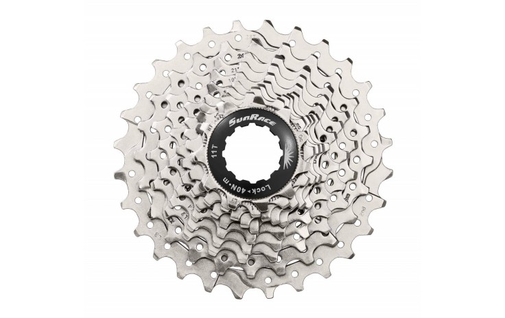 Galinis žvaigždžių blokas SunRace CSRS0 10-speed metallic